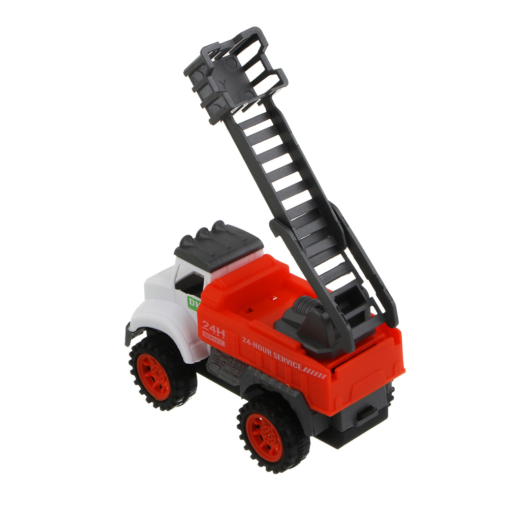 ИГРОЛЕНД Набор машинок 3 шт "Службы города", РР, РVC, 18х6х21 см, 2 дизайна - #7