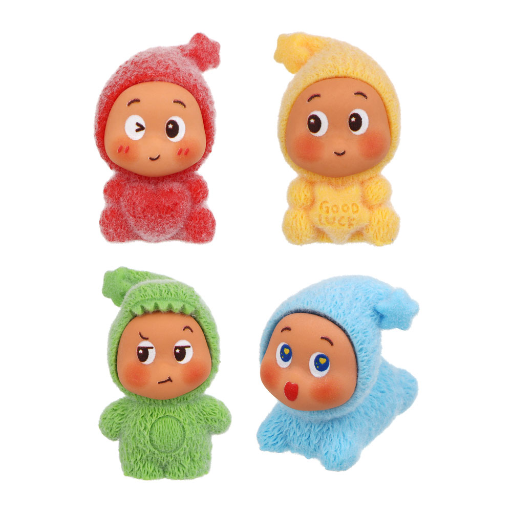 Игрушка сюрприз "Малыш-гномик", ИГРОЛЕНД, полистоун, 9х12 см, 5 дизайнов - #1