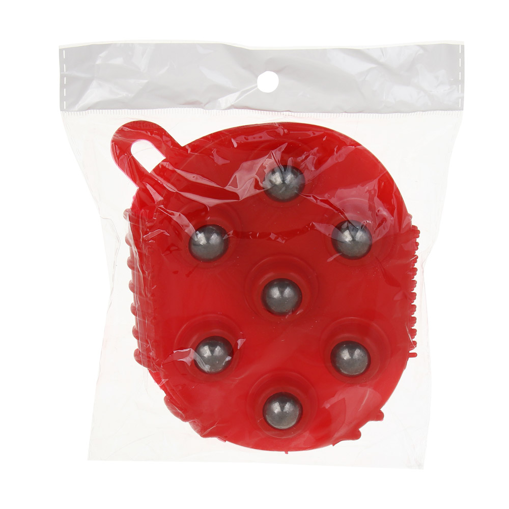 SILAPRO Массажер для тела, ПВХ, пластик, металл 13,5х9,5см, 2 цвета - #4