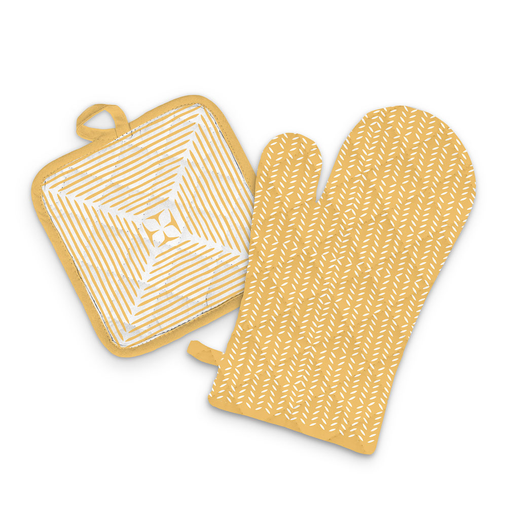 Набор прихваток 2 шт тм PROVANCE Орра 17х17см, 17х27 см, 100% полиэстер, 2 дизайна - #2