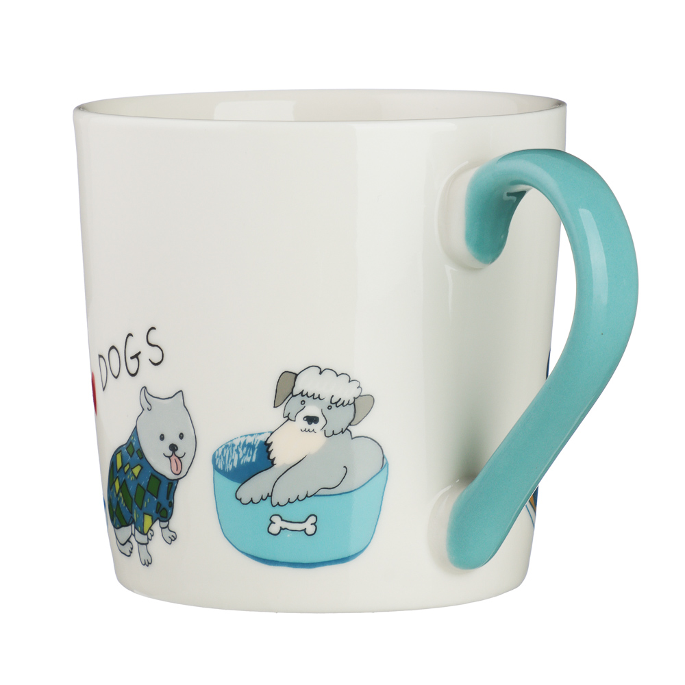 MILLIMI Четыре лапы Кружка 390мл, фарфор, 4 дизайна - #3
