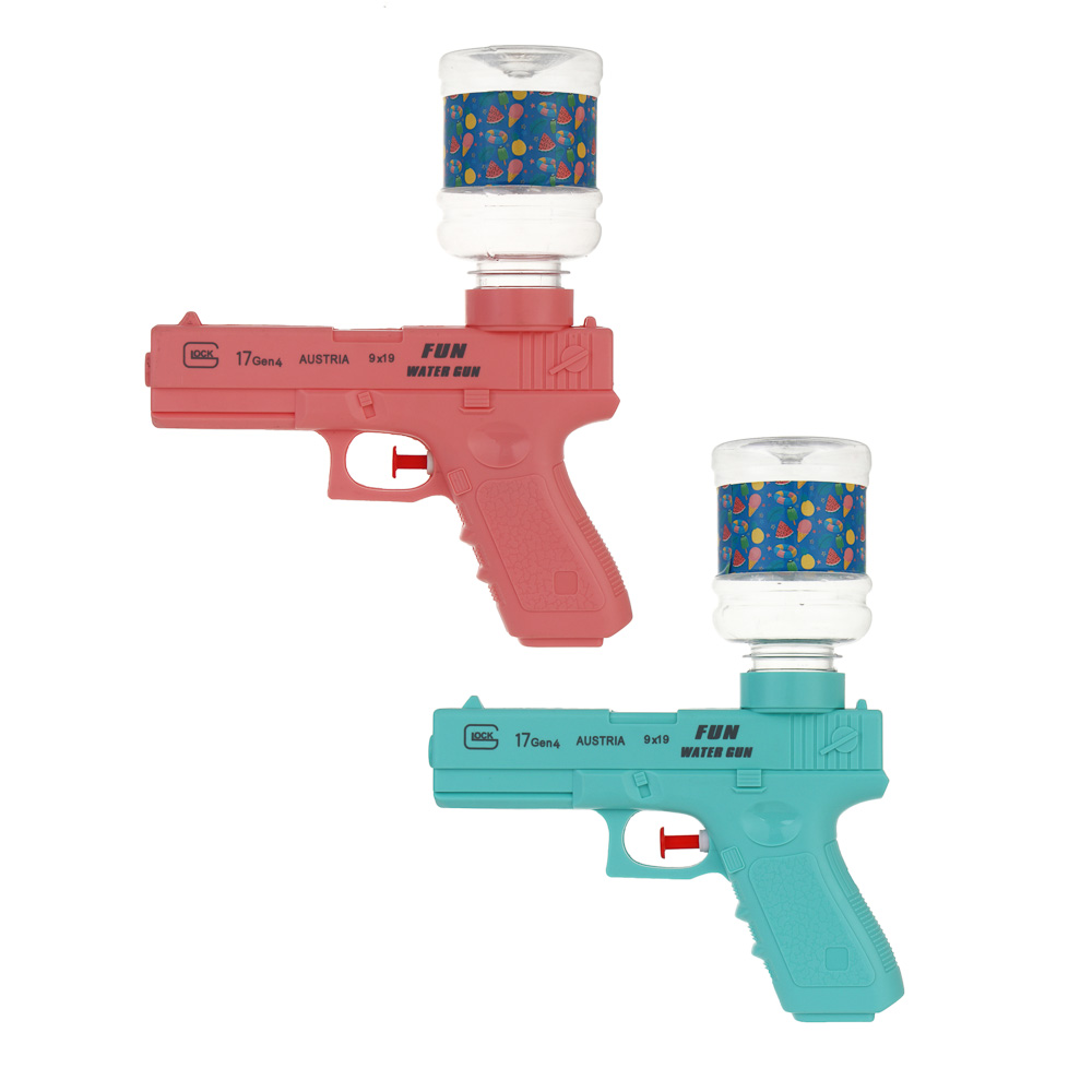 Водный пистолет механический с насадкой, ИГРОЛЕНД, 300мл, PP, PET - #2