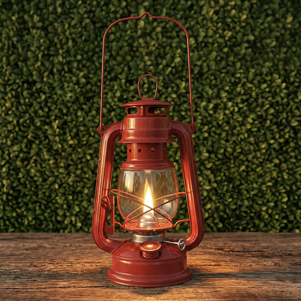 INBLOOM Лампа керосиновая 24см, металл - #1