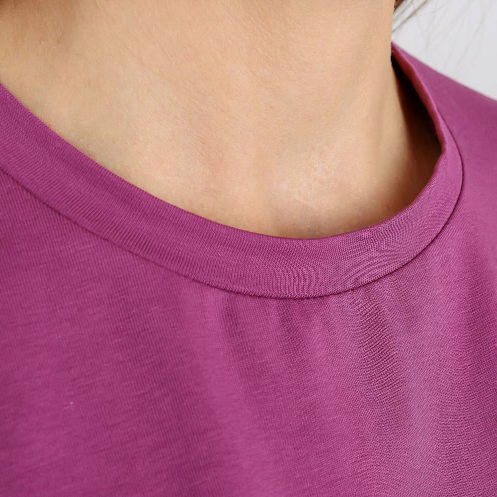 BY Футболка женская, хлопок / лайкра, размер M, цвет сиреневый - #3
