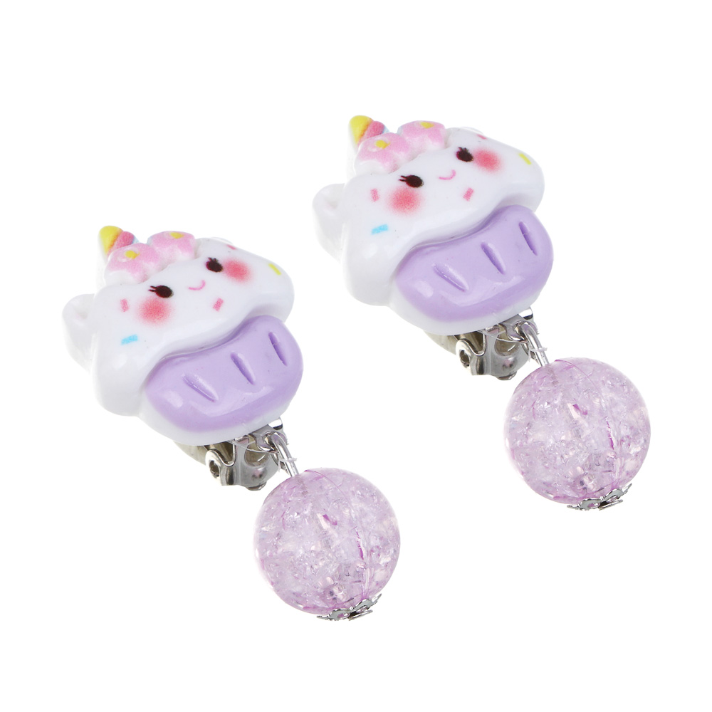 Набор детской бижутерии BY Русские супергерои: браслет, кольцо, клипсы, заколка, 3 дизайна - #14