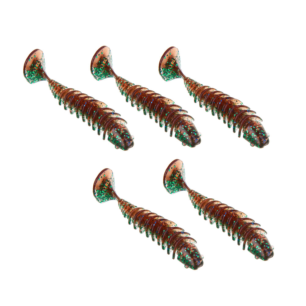 AZOR FISHING Приманка силиконовая 60мм, 5шт - #1
