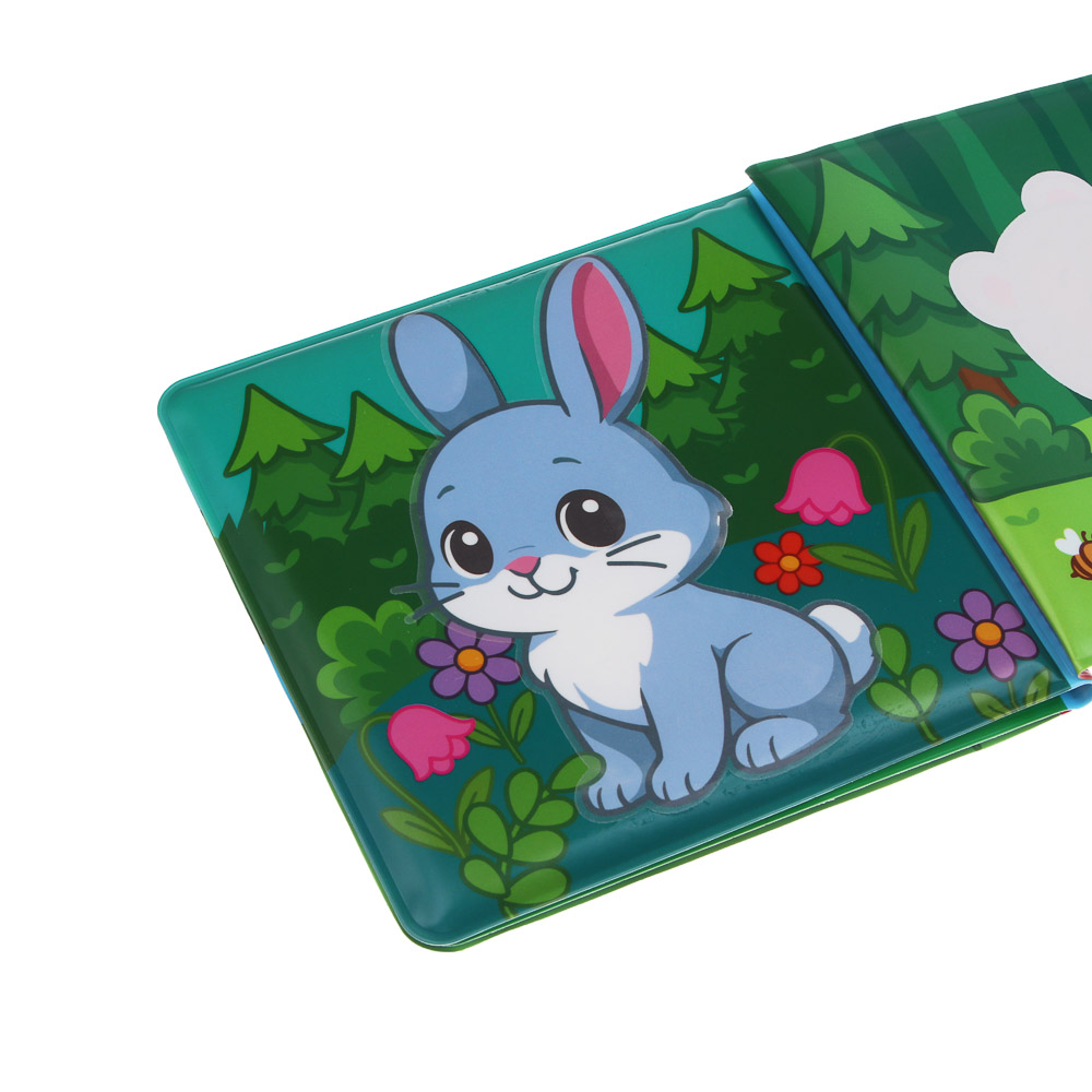 ИГРОЛЕНД Книжка "Раскрась водой", PEVA, поролон, 14х14см, 4 дизайна - #8