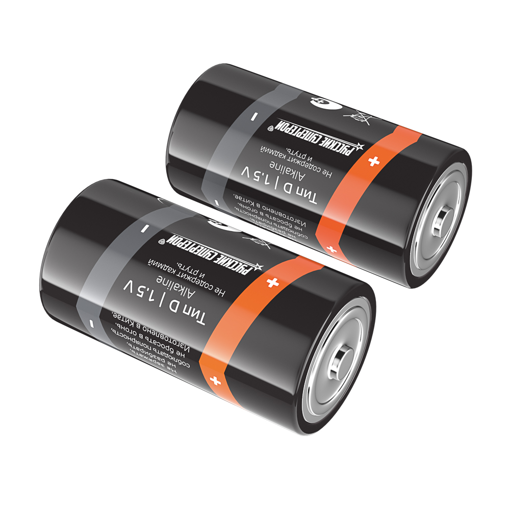 Батарейки D BY (LR20) 2шт в блистере, щелочные 1.5В - #6