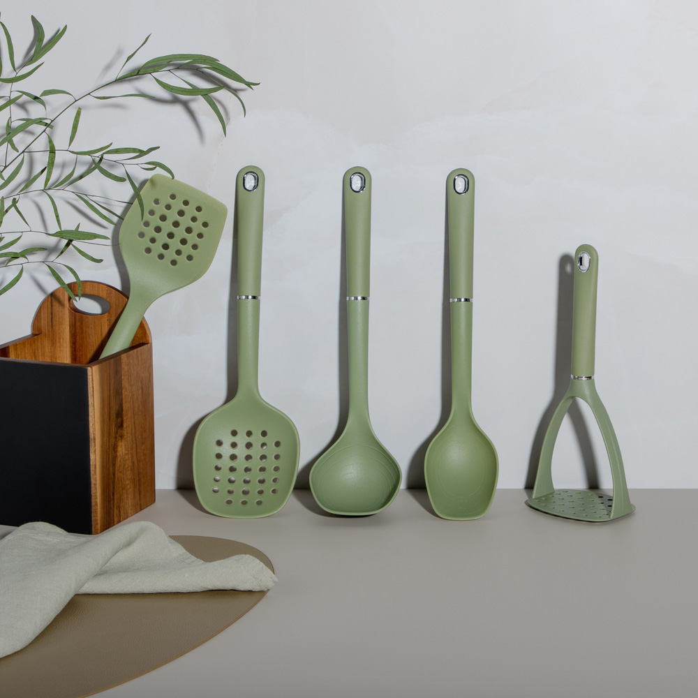 SATOSHI Делано Лопатка кулинарная с прорезями, нейлон - #7