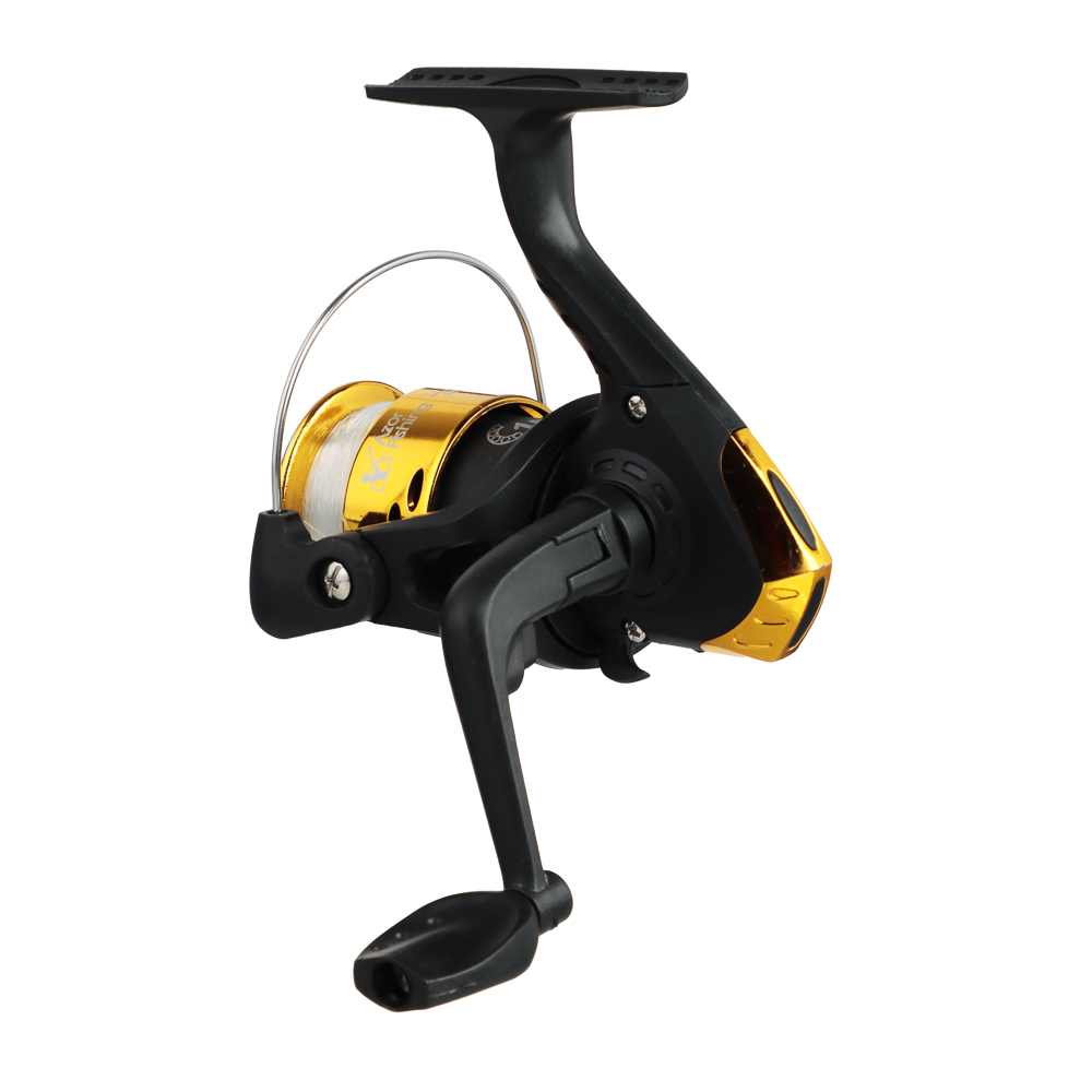 AZOR FISHING Катушка SY 200, передний фрикцион, 1 п.п.,металл, пластик, с леской 0.25 мм - #4