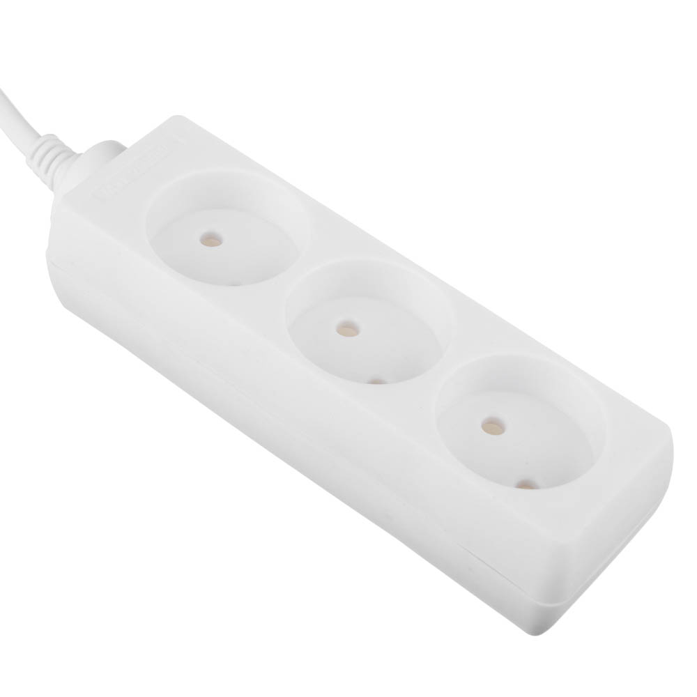 Удлинитель 3 гнезда 5м BY, сеч. провода 0,75 кв.мм, евророзетка, 6A, макс. мощность1500Вт - #3