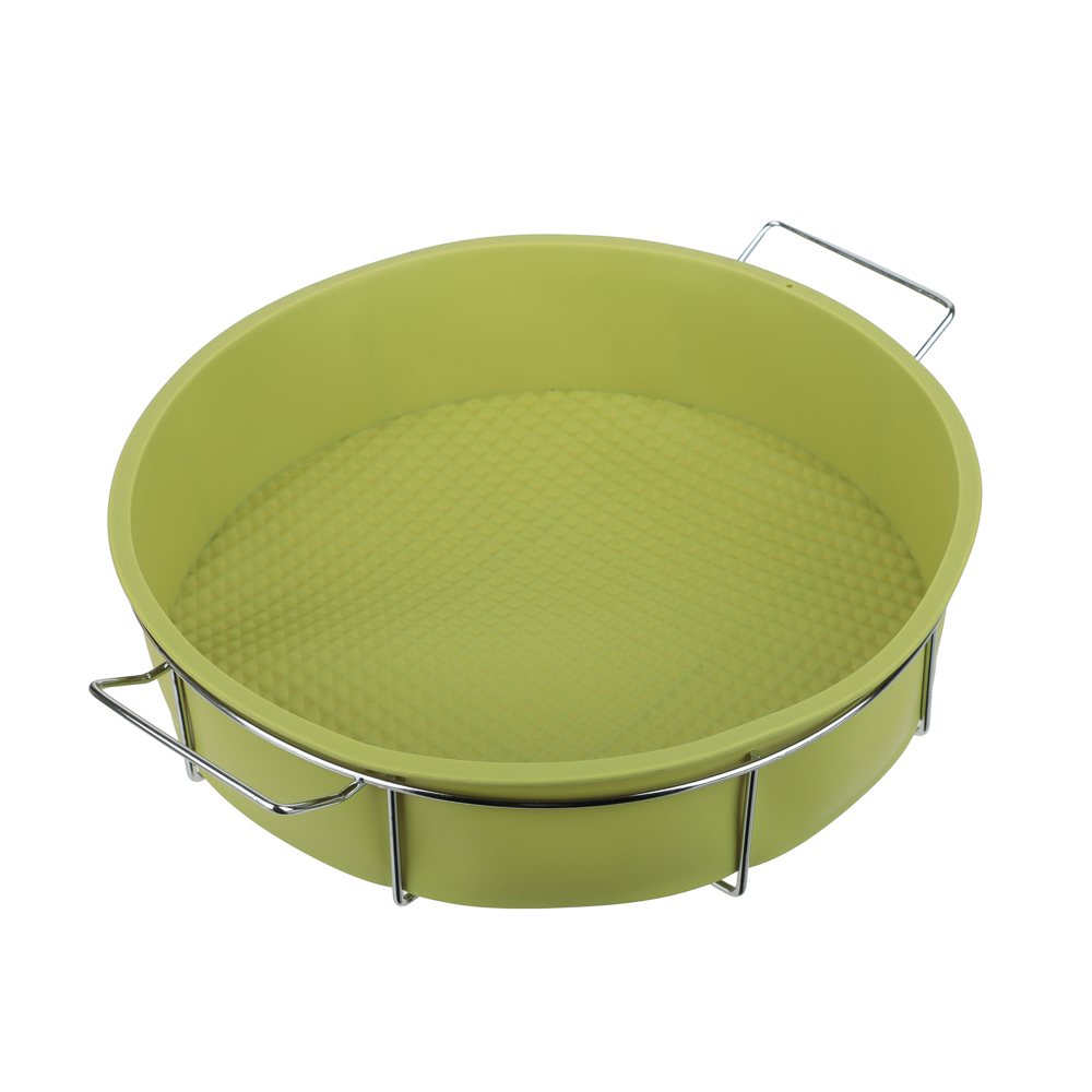 VETTA Форма силиконовая 25x6см, круглая на мет.подставке, 3 цвета - #3