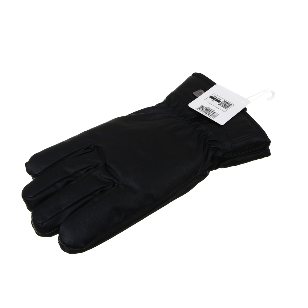 GALANTE Перчатки мужские контактные на подкладке, р.22-24, 100% полиэстер, черные, ОЗ25-24 - #6
