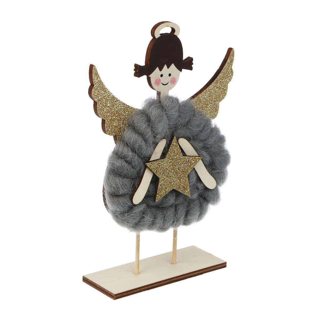 Фигурка декоративная "Ангел", 10х4х18 см, МДФ, 2 вида - #3