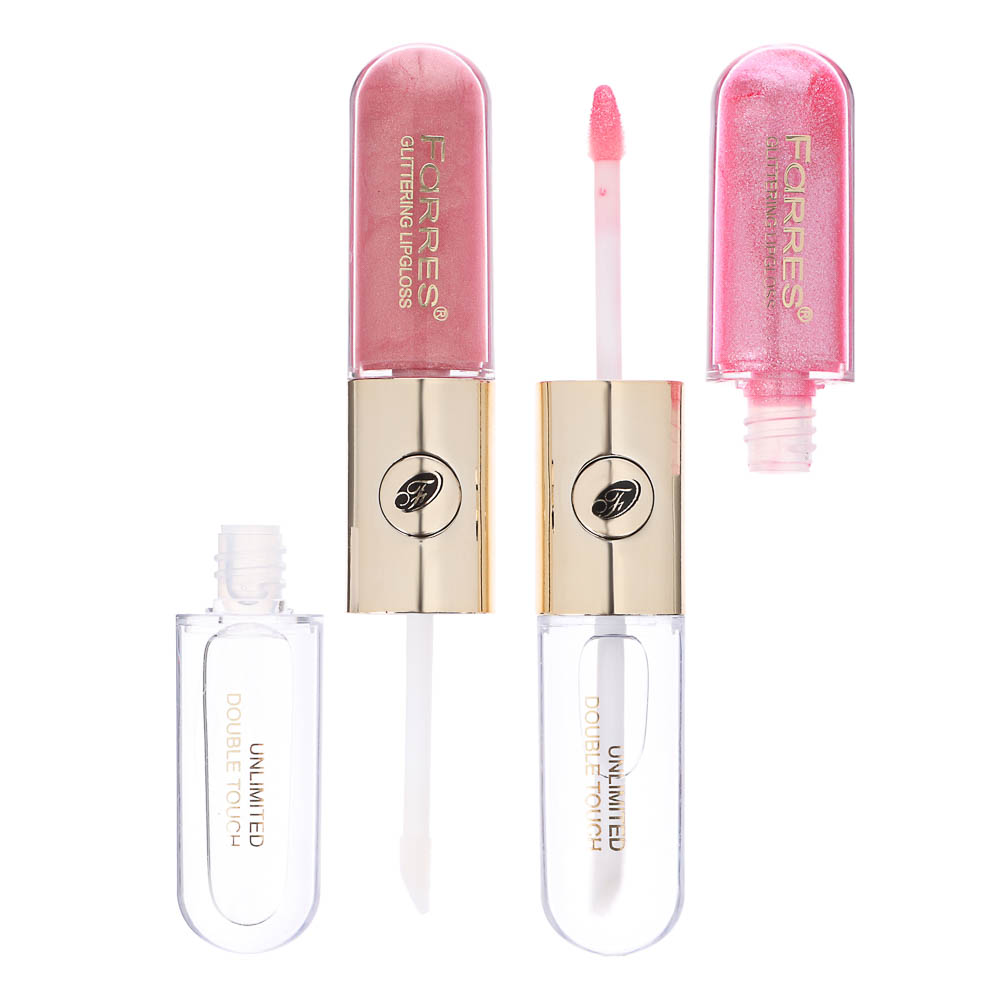 Сияющий блеск + масло для губ 2 в 1, тм Farres, 10 мл - #5