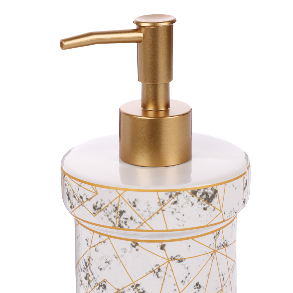 VETTA Дозатор для жидкого мыла "Ла Рош 2", керамика, 2 дизайна (без мет.) - #3