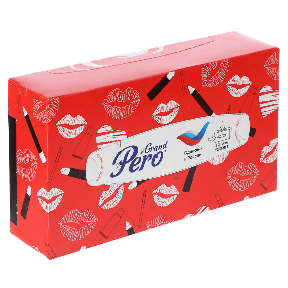 Салфетки универсальные бумажные GrandPero двухслойные, 4 дизайна, 100л - #8