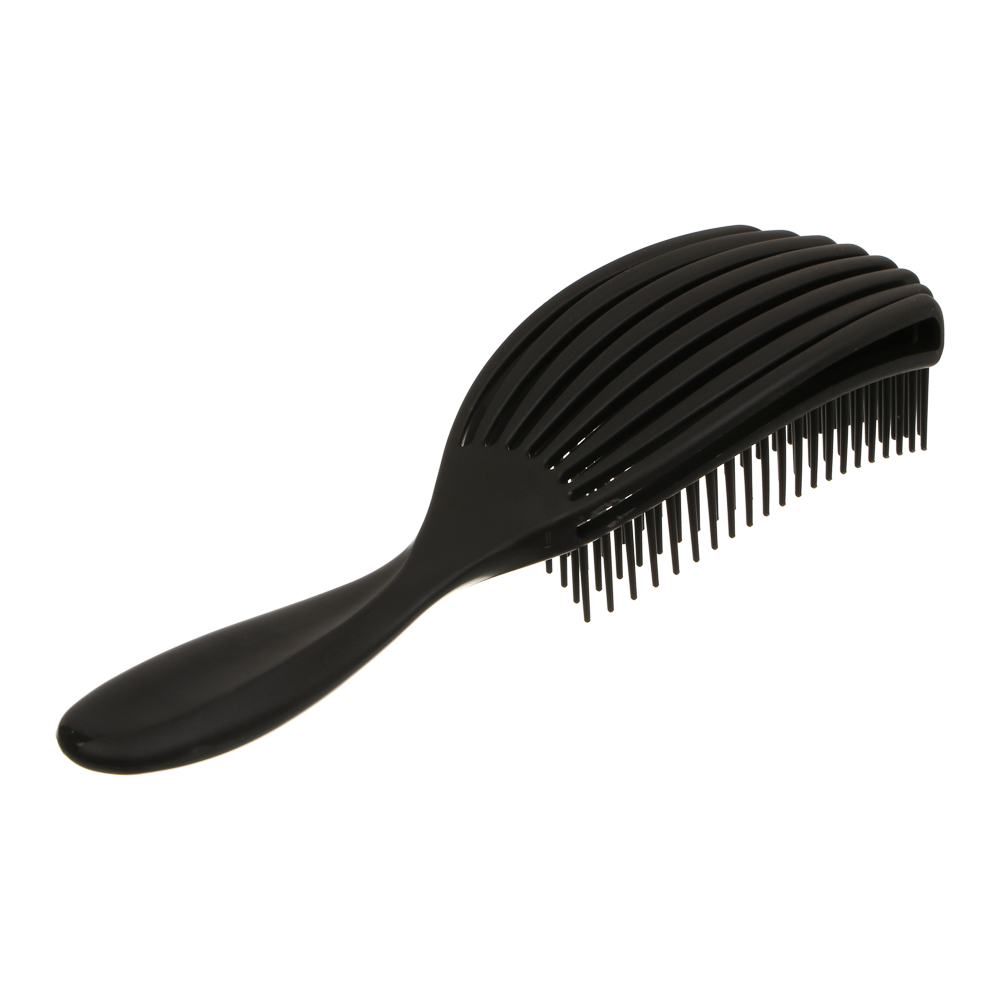 Расческа массажная веерная тм ЮНИLOOK, 23 см, пластик, 4 цвета - #18