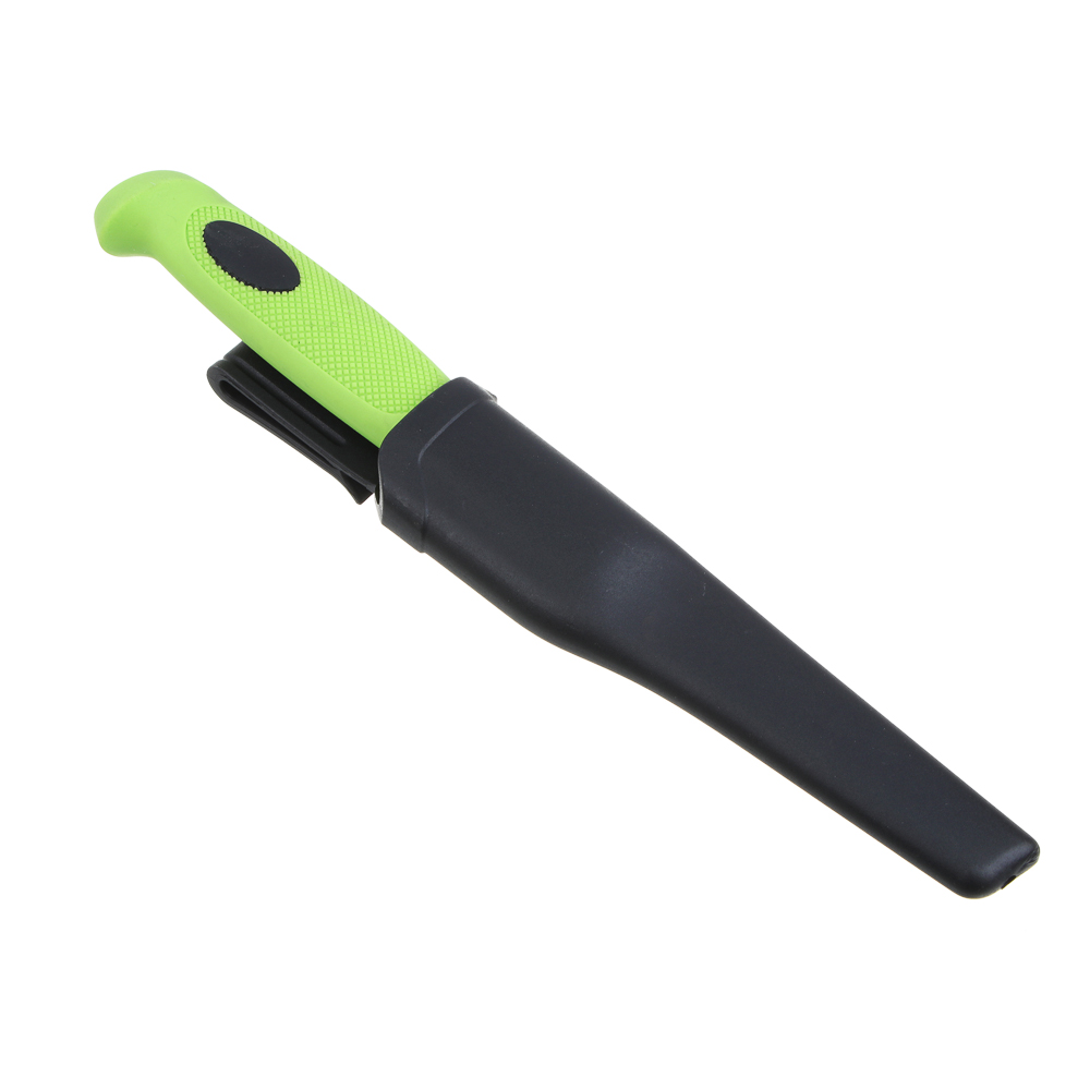 Нож универсальный для туризма и рыбалки с ножнами, тм ЕРМАК, 23,5см, 2CR13, пластик - #4