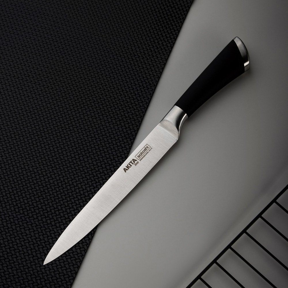 Нож кухонный универсальный 20 см SATOSHI Акита - #7