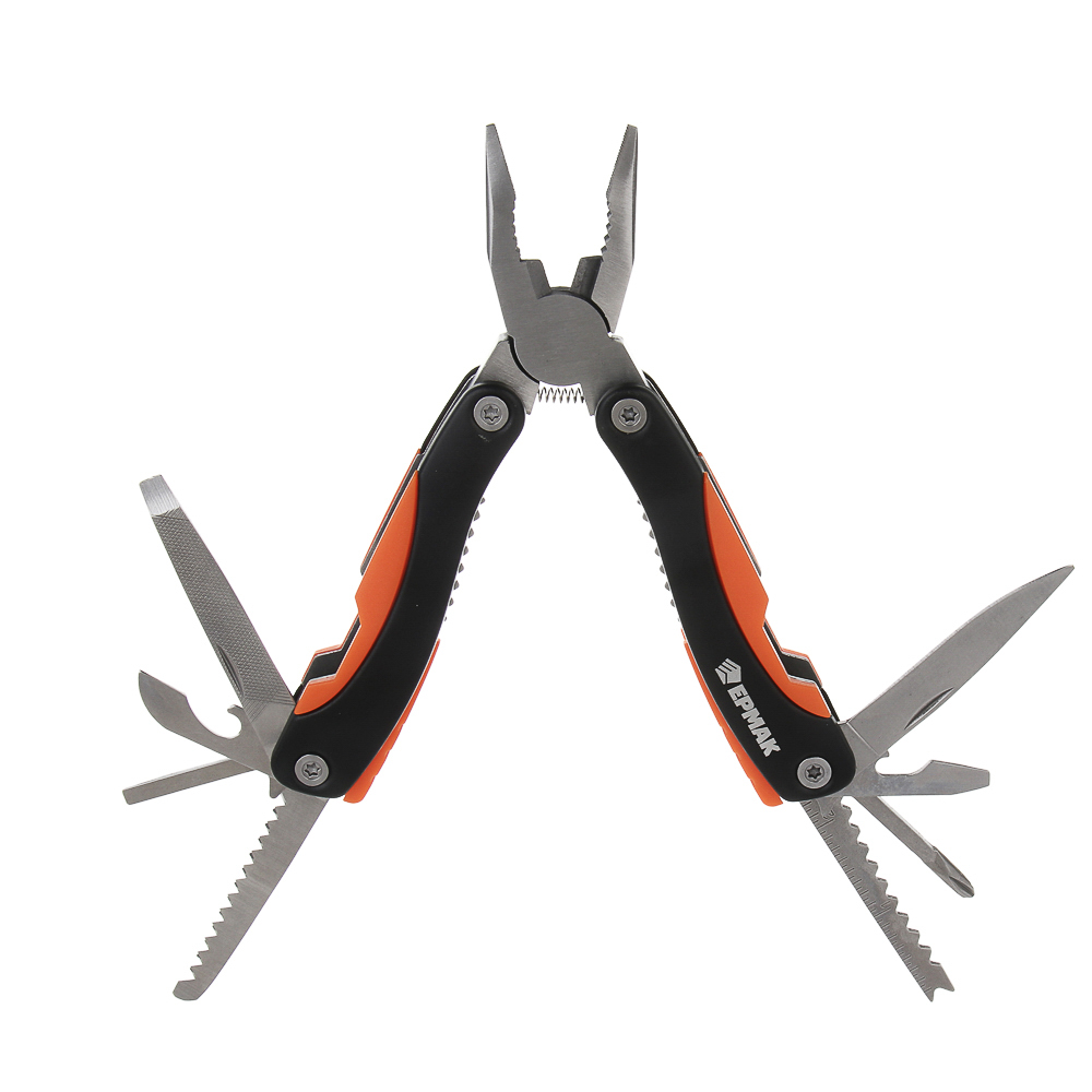 Инструмент многофункциональный тм ЕРМАК, 15 в 1, 2CR13, ABS пластик, нержавеющая сталь - #2