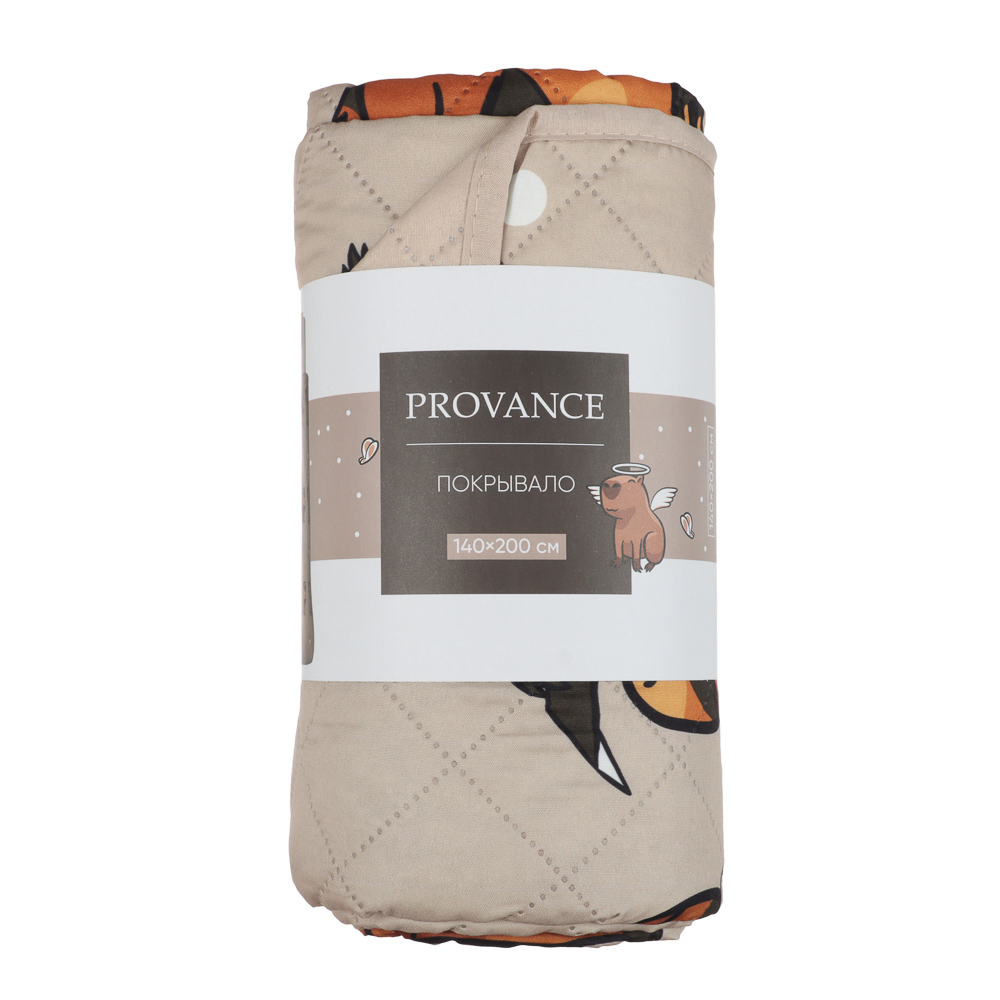PROVANCE Капибары Покрывало стеганое 140х200см, 100% полиэстер - #5