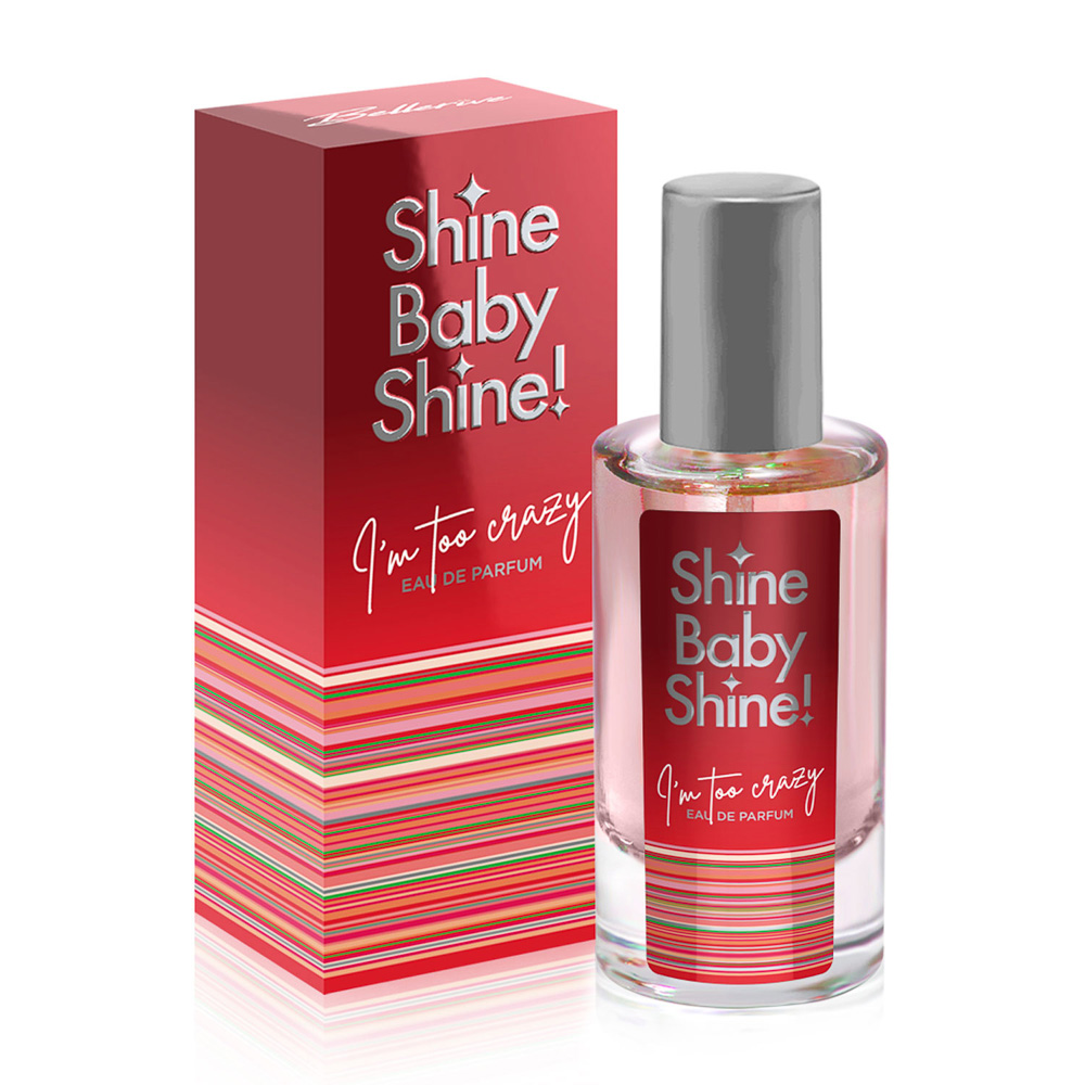 Парфюмерная вода женская тм BELLERIVE Shine Baby Shine! I'm too Crazy, 50 мл - #1