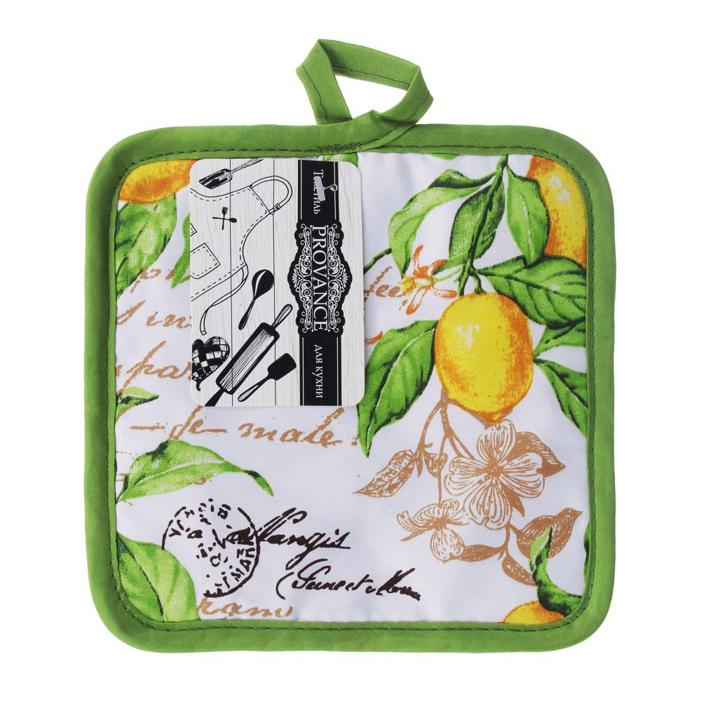 PROVANCE Ассорти Прихватка, полиэстер, 17х17см, 3 дизайна - #7