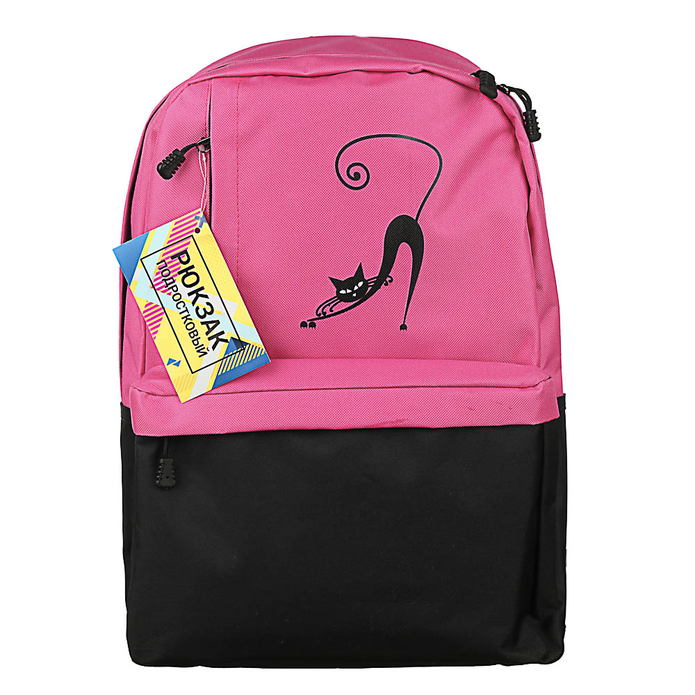 Рюкзак подростковый, 44x31x13см, 1отд, 1 карман, спинка из ЭВА, USB, полиэстер под ткань, 3 цвета - #8