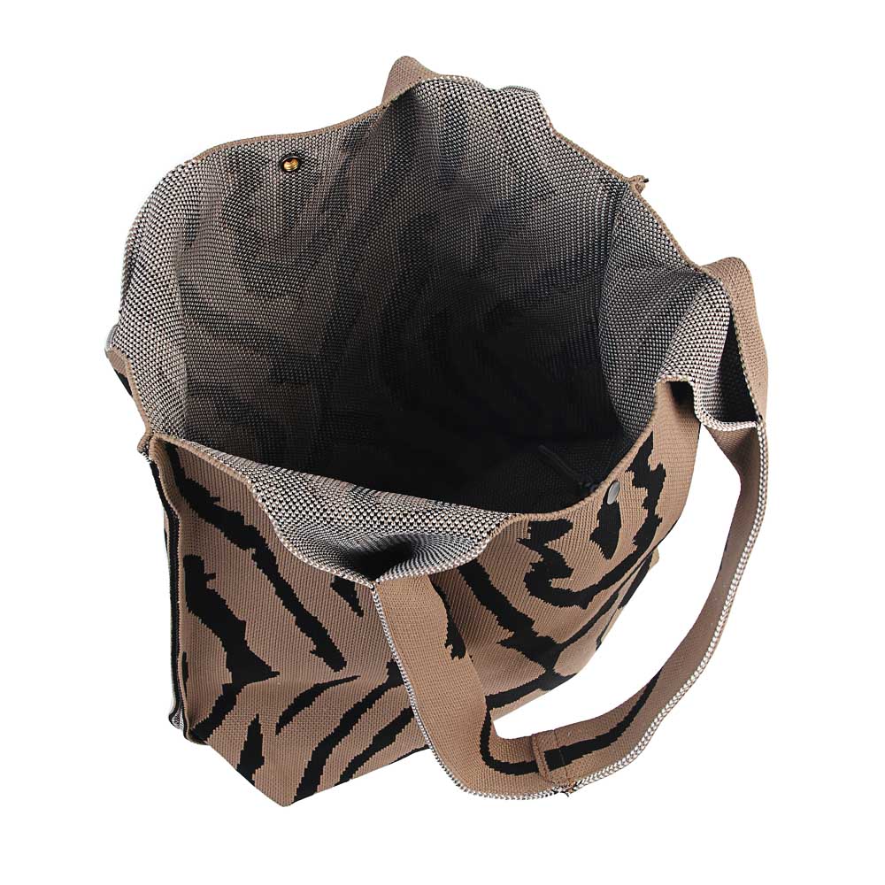 Сумка женская трикотажная тм ЮL Check, полиэстер, 35х40см, 3 цвета - #5