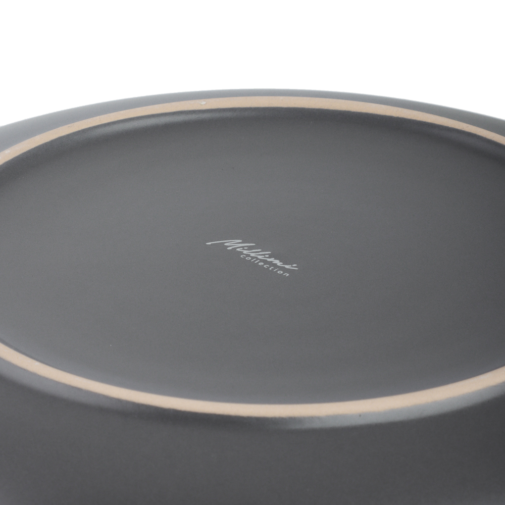 MILLIMI Тарелка подстановочная 27х3см, керамика, графит - #6