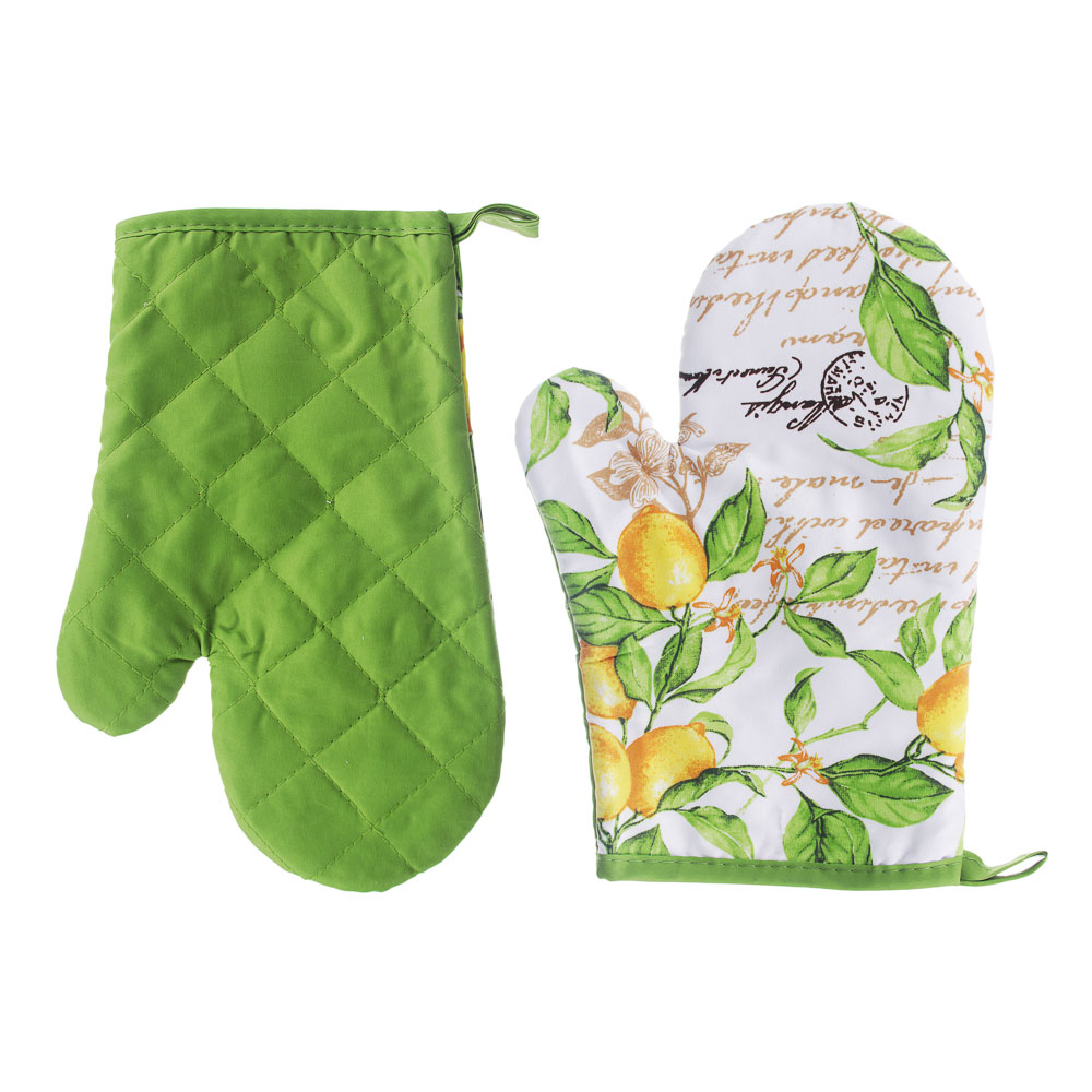 PROVANCE Ассорти Прихватка-варежка, полиэстер 27см, 3 дизайна - #2