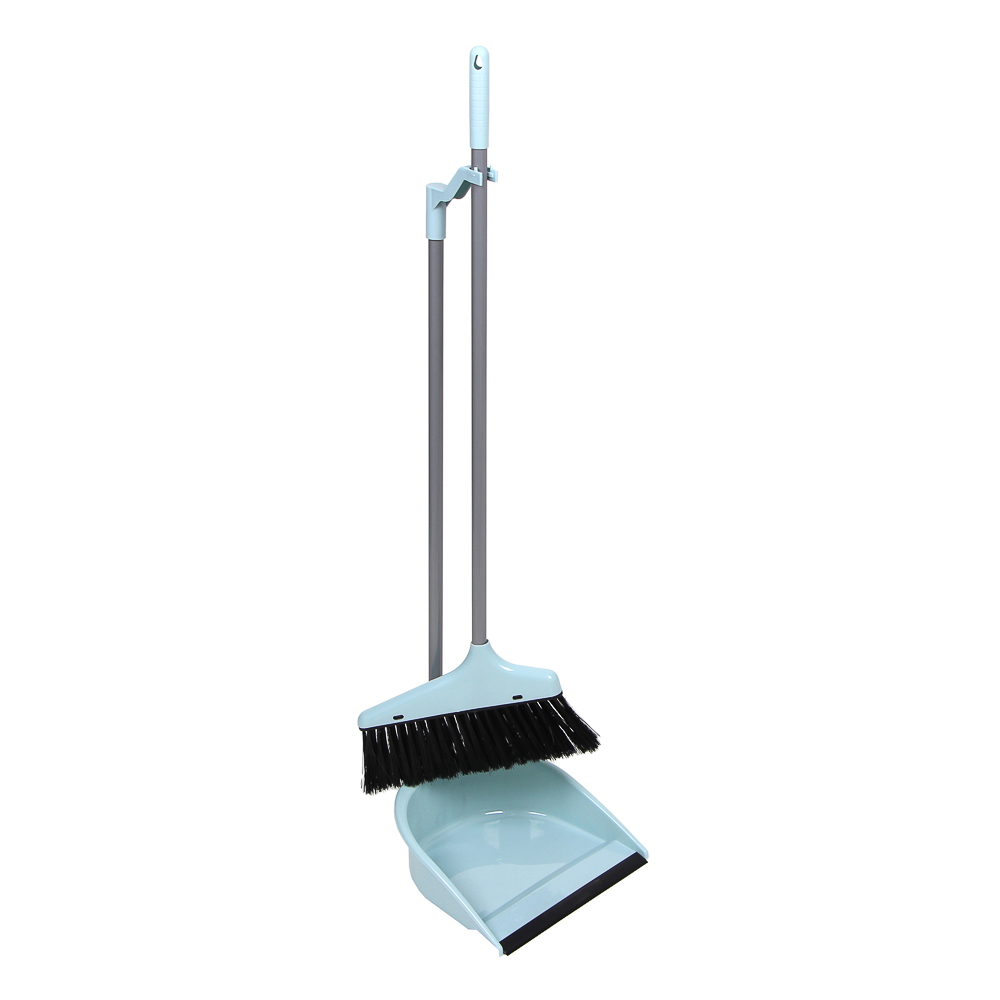 VETTA Набор щетка+совок, пластик, железо, ПВХ, 2 ручки, 80*25см / 79*24см - #2