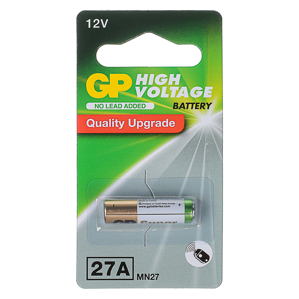 GP Батарейка 27А 1шт в блистере - #1