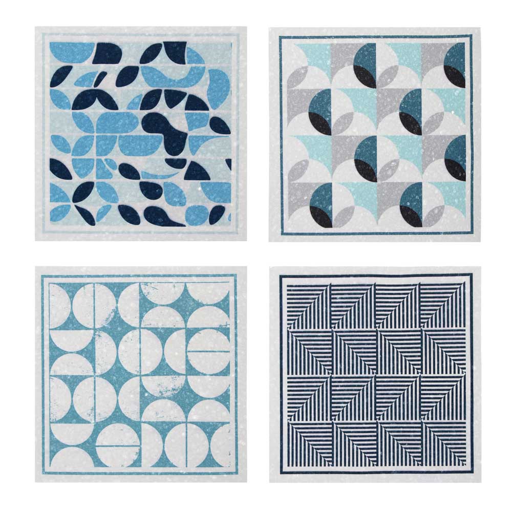 BY Русские Супергерои Эко-губка для уборки, древесная целлюлоза, 17х17см, 4 дизайна - #1