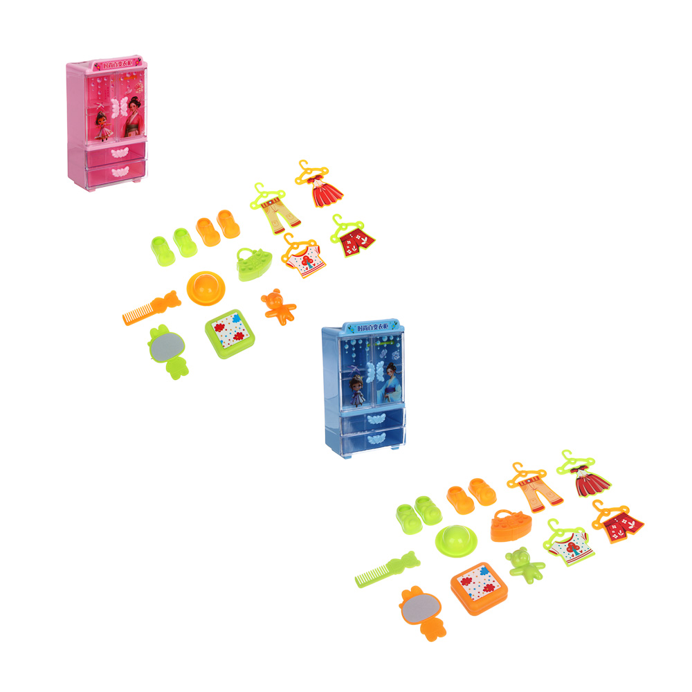 Мебель для кукол с гардеробом, PP, ABS, тм ИГРОЛЕНД - #2