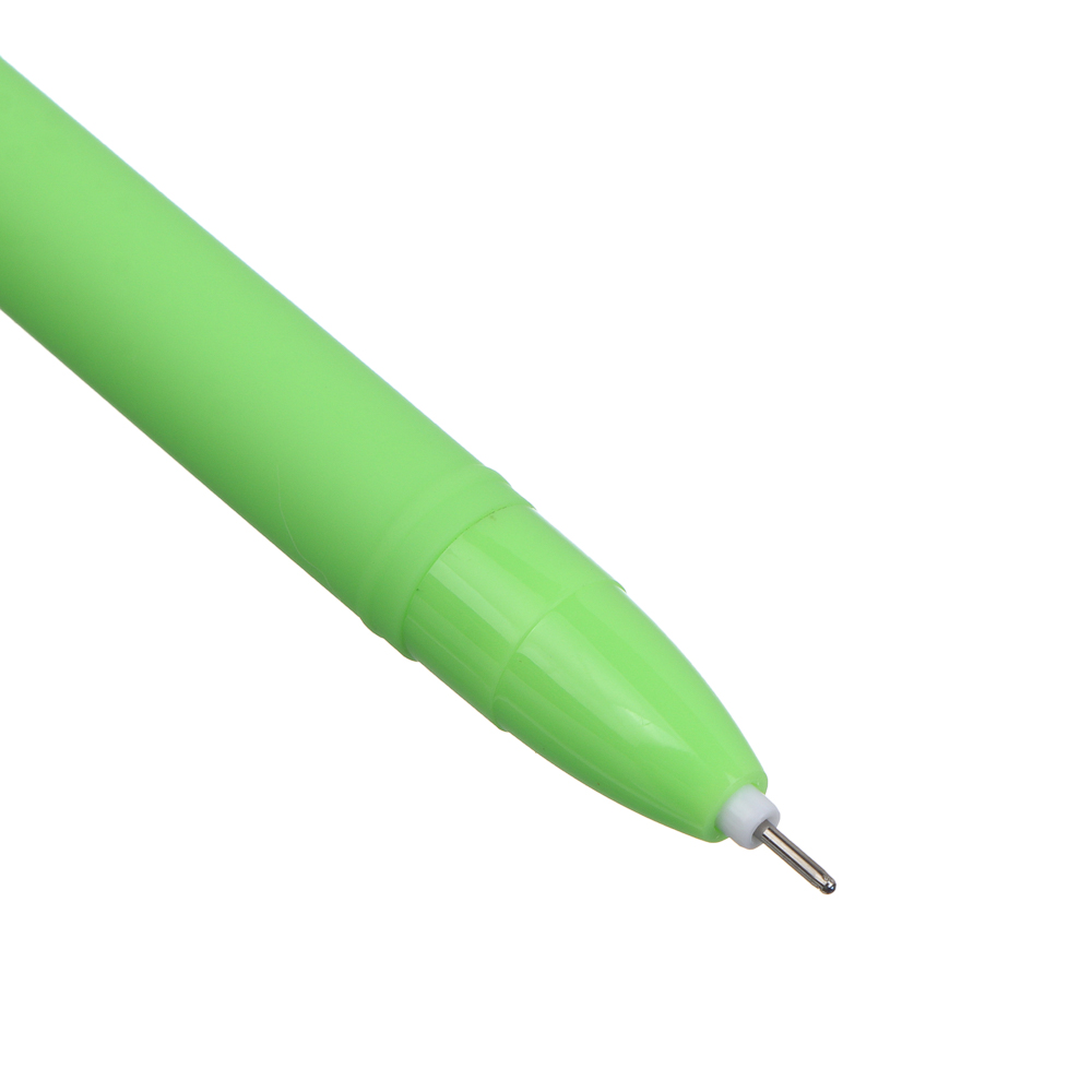 Ручка гелевая синяя "Веселая компания", 6 дизайнов, шоу-бокс - #4