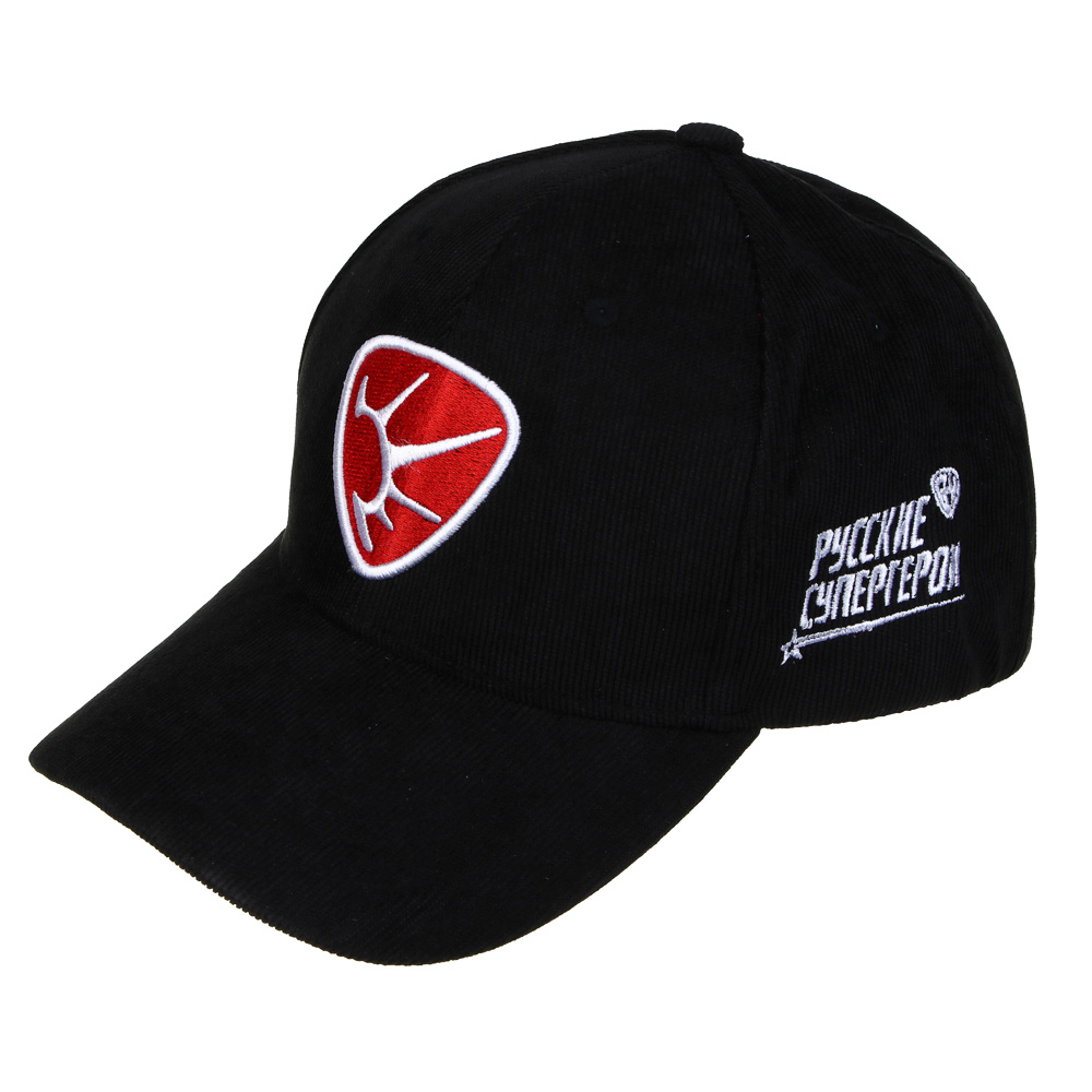 BY Русские Супергерои Кепка взрослая р.58, 100% полиэстер, цвет графит, дизайн Пересвет - #1