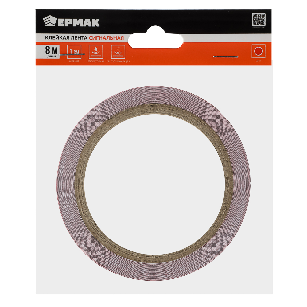 NG Клейкая лента сигнальная красная, 8м., 1 шт. - #4