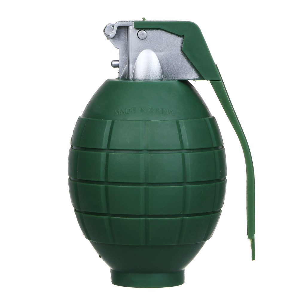 ИГРОЛЕНД Граната игрушечная, свет, звук, 2xAG13, ABS, 10х7х7см, 2 дизайна - #6