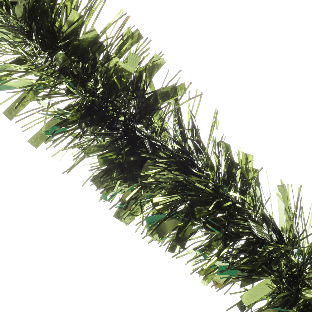 СНОУ БУМ Мишура 10x200см, ПЭТ, зеленая трава, 26-328 - #1