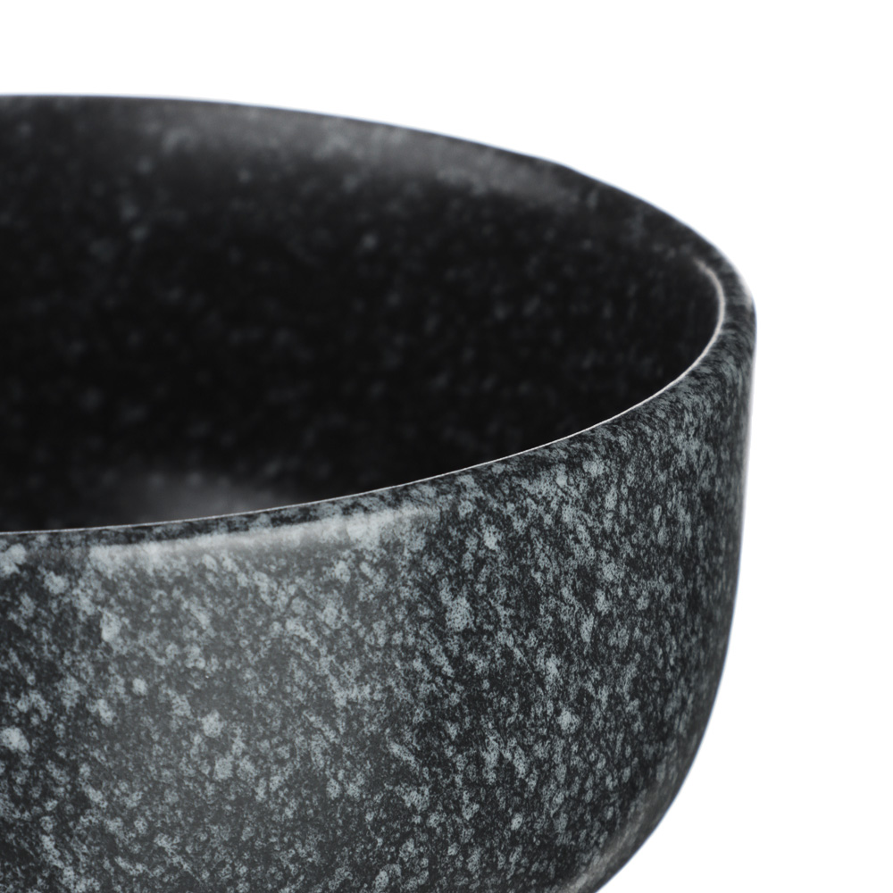 MILLIMI Набор стол.посуды 16пр(тар26см*4, тар20см*4, салатн14см*4, кружка340мл*4) керамика, черный - #8