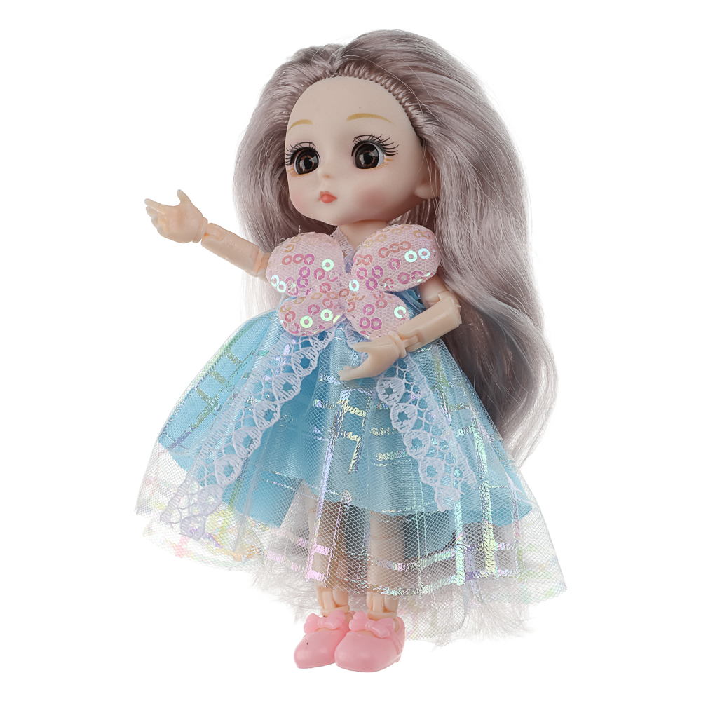 Кукла 14 см шарнирная с аксессуарами, PP, ABS, ИГРОЛЕНД, 3+, 1811-52 - #18