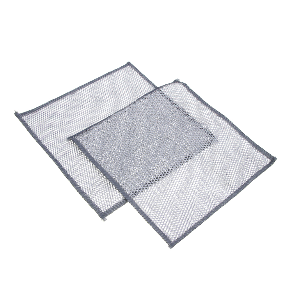 VETTA Набор двухслойных металлизированных салфеток 2 шт., ПВХ, полиэстер, 20х20 см - #1