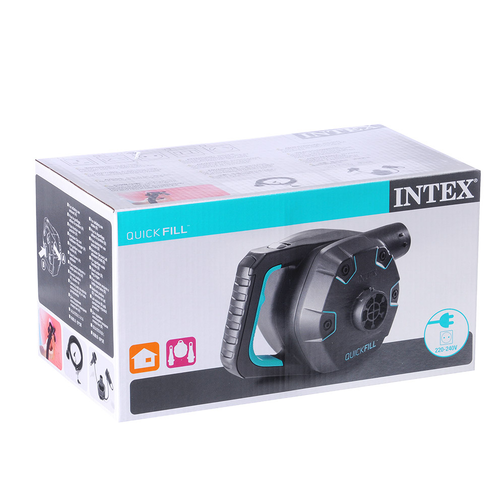 INTEX Насос электрический с шлангом, 220-240, сталь, ПП, 66644 - #3