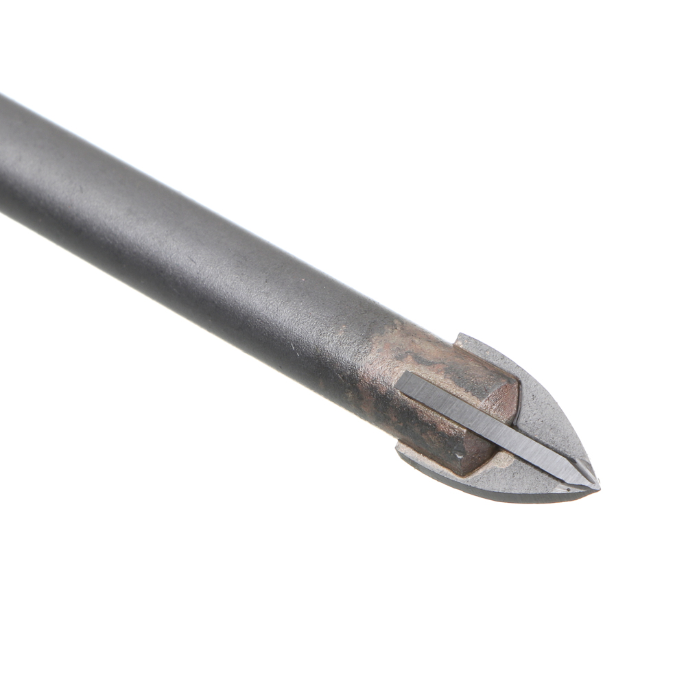 ЕРМАК Сверло по кафелю, керамике, стеклу, с четырьмя режущими лезвиями, шестигранный хвостовик, 10мм - #4