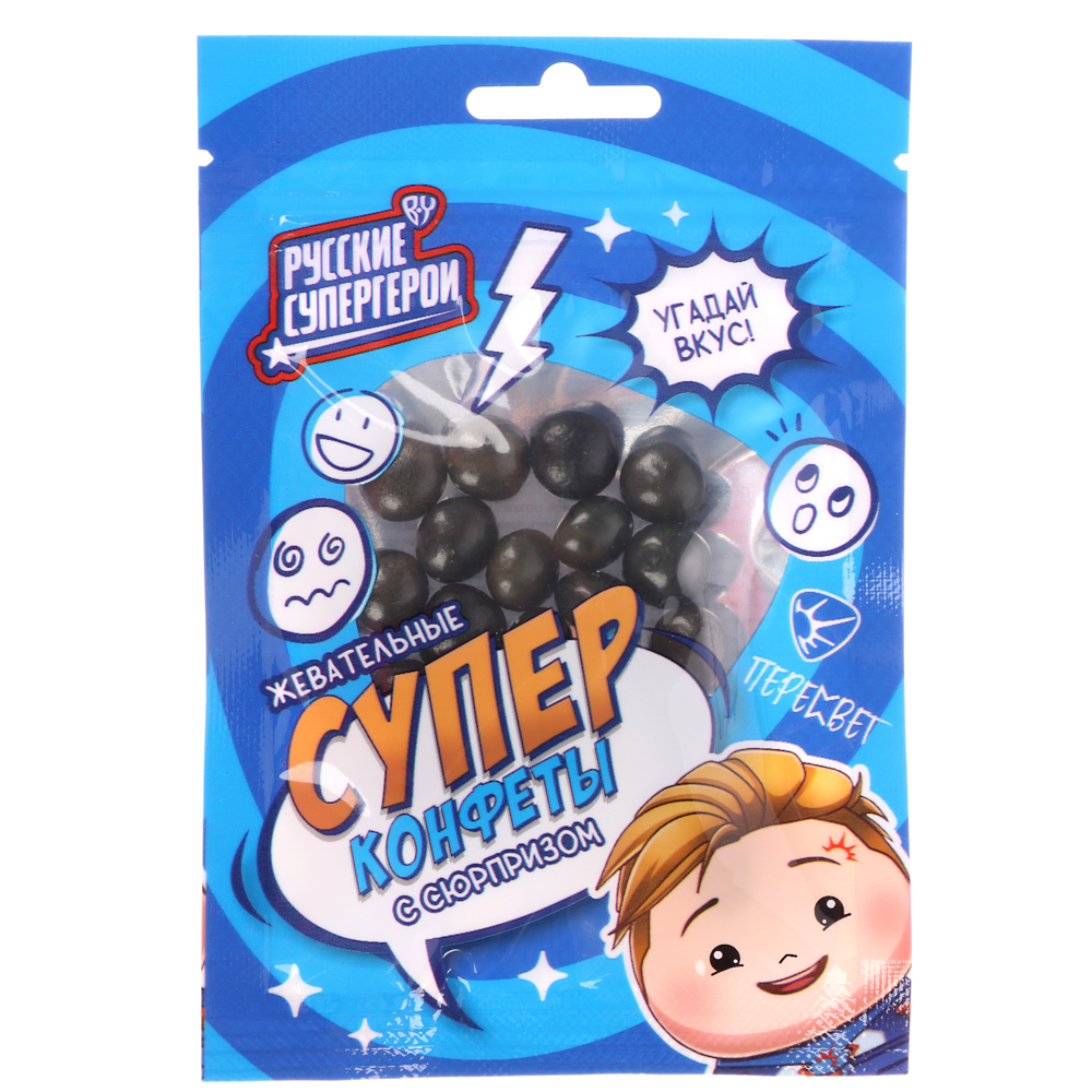 BY Русские Супергерои Жевательные конфеты с сюрпризом 15 гр. - #4