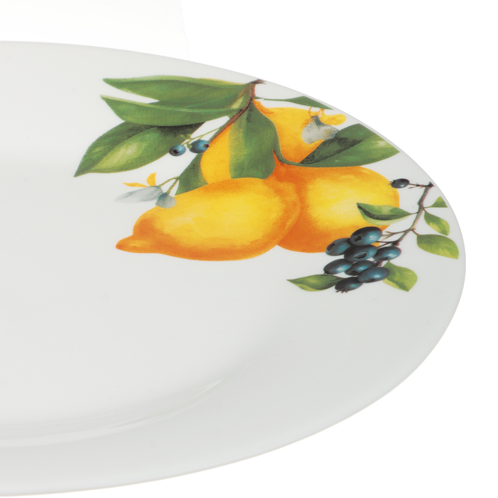 MILLIMI Лимоны Тарелка десертная, опаловое стекло, 20см - #3