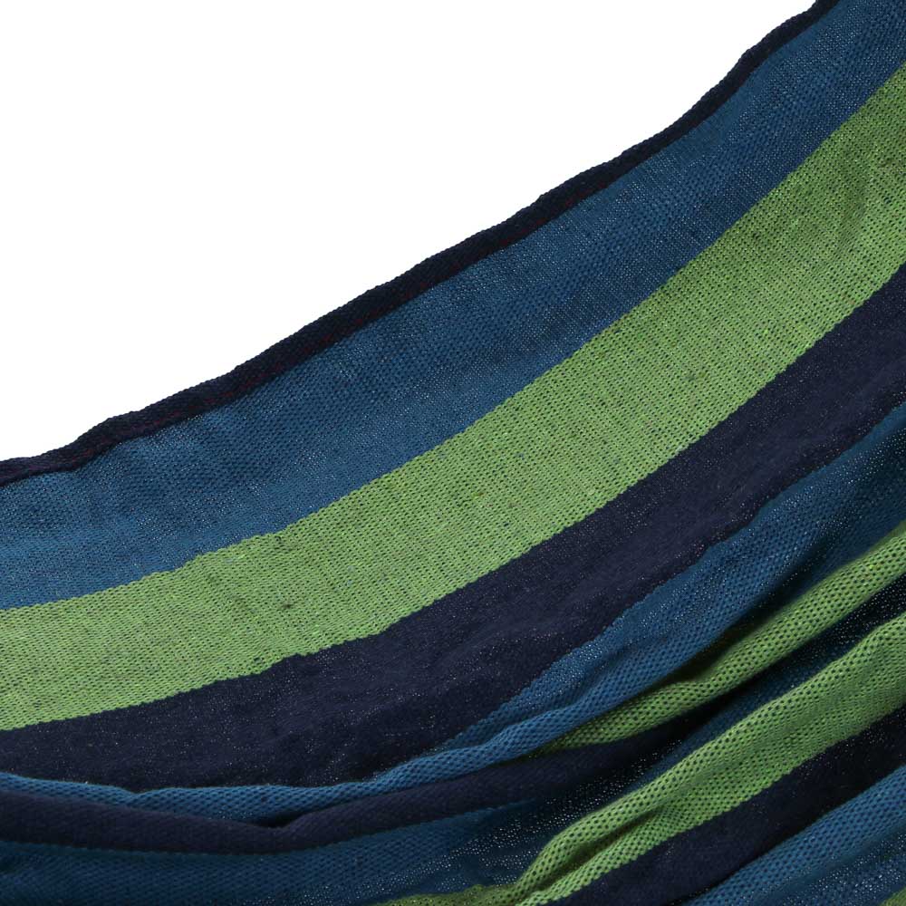 Гамак тм РУССО ТУРИСТО, 200х80см, хлопок, полиэстер, полосатый, до 100кг - #5