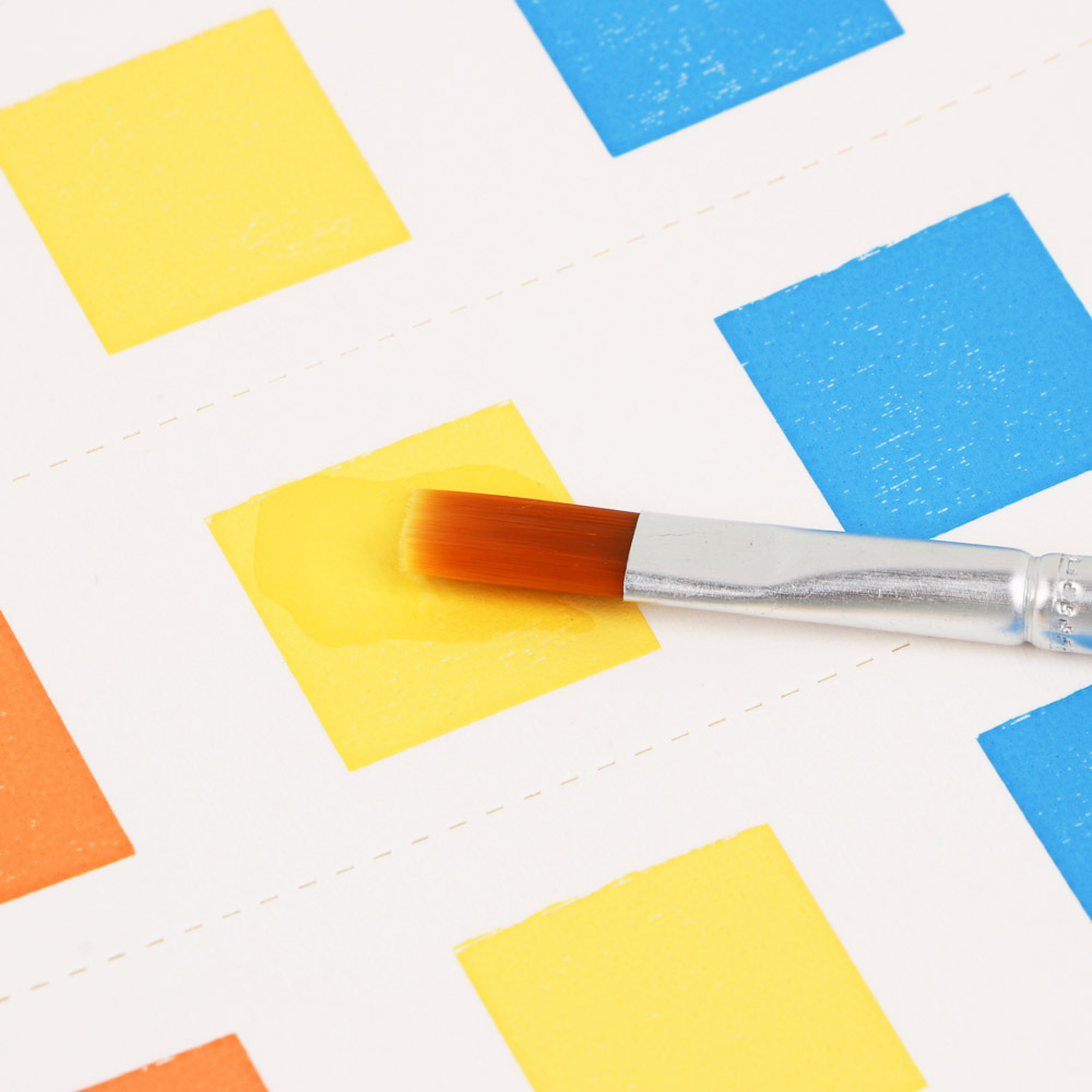 Раскраска детская "Анимэ" с наклейками и сухими красками 19стр, 19х19см, бумага, 4 дизайна - #12